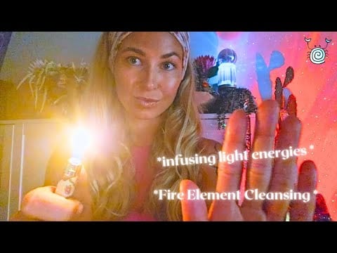 🔥 Fire Element Cleansing | Reiki Energy Healing + Warm Light ASMR for Deep Relaxation