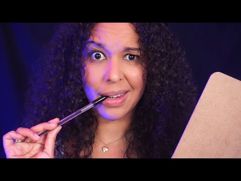 ASMR Asking You STRANGE Questions | Pen Nibbling | Writing Sounds