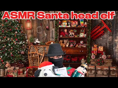 ASMR Santa’s elf manger 🎄🎅🧝