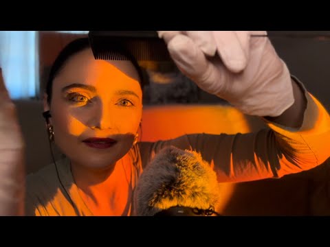 Tingly ASMR Scalp Check & Aura Reset 🌙 Deep Relaxation & Healing