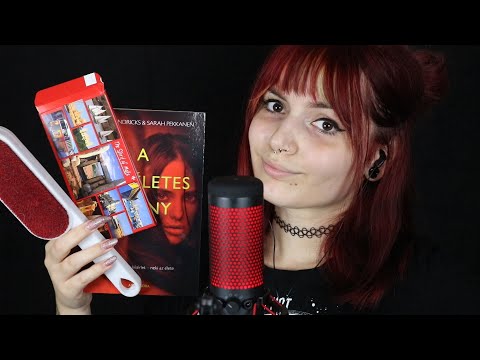 (Magyar ASMR) Piros triggerek | Red triggers | ASMR Color Trigger Series