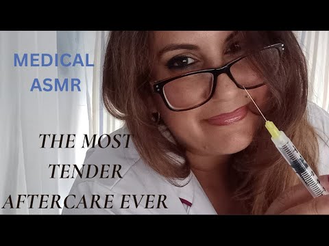 THE MOST TENDER MEDICAL AFTER CARE EVER  #medicalroleplay #asmrmedical #asmr