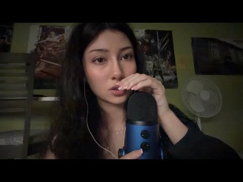 ASMR 10 mins of mouth sounds (attempting*)