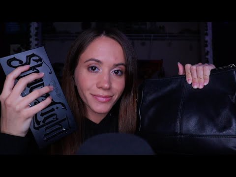 ASMR / Black Triggers For Sleep (tapping & scratching) 🖤