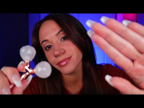 ASMR / Face and Scalp Massage For Sleep (personal attention)