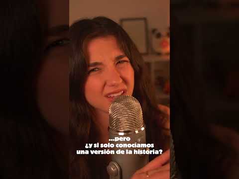 ¿Y si solo conocíamos una versión de la historia? 📚✨ #asmr #lectura #relax #shorts