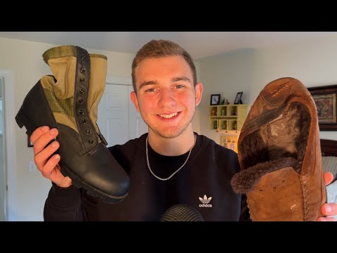 ASMR with my sneaker collection