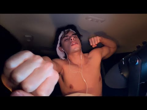 ASMR angry inaudible mouth sounds as we fight roleplay