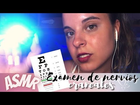 ASMR Examen rápido de NERVIOS CRANEALES (Soft Spoken)