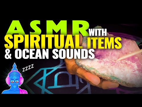ASMR Spiritual Cleansing Items & Ocean Sounds 🤐 [NO TALKING]
