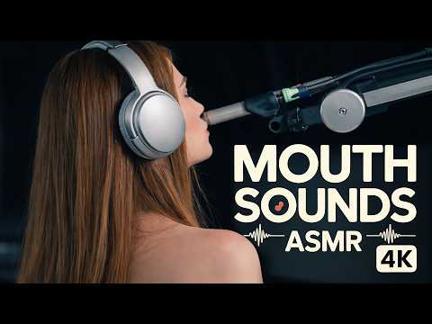 ASMR 💋 MOUTH SOUNDS MUY CERCA del MIC 🎤 Sonidos Intensos para Dormir en 4k