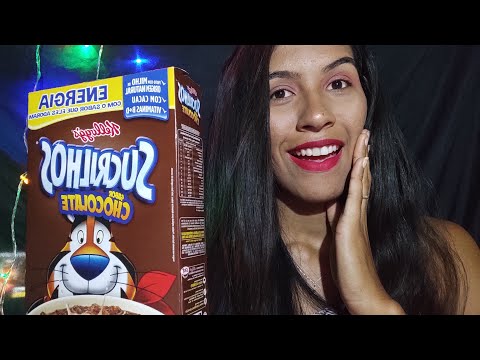 ASMR COMENDO SUCRILHOS / asmr eating 🤤