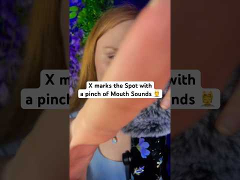 Slow down and get your portion of TINGLES 🥱#asmr#xmarksthespot