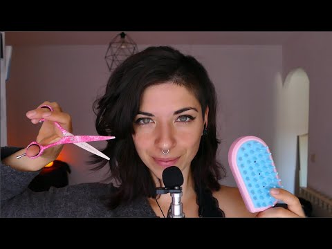 ASMR * Te corto las puntas , o no ... *