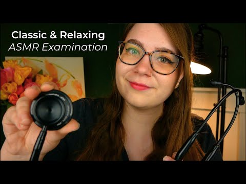 Traditional ASMR Physical Exam (Palpation, Stethoscope, Eye & Ear Tests) 🩺 Medical Roleplay