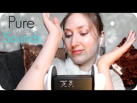 ASMR Lotion & Shaving Foam Ear Massage (NO TALKING) Rubbing, Stroking, Tapping - 2 Hour 3Dio Tingles