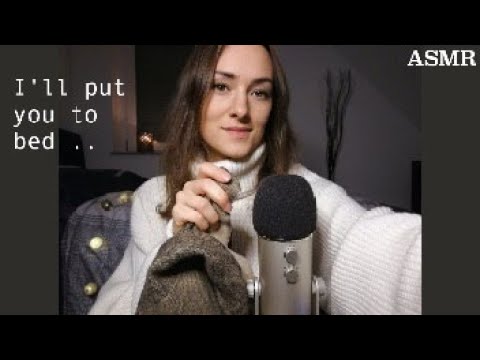 ASMR - Humming You To Sleep  🎶😴  (no talking, mic stroking, fabric sounds)