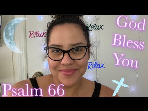 CHRISTIAN ASMR: BIBLE  📖 READING WITH OMY (Psalm 66) #118