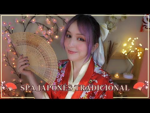 ⭐ASMR SPA JAPONÉS tradicional🌸 Te cuido con cariño en un día difícil (relajante + atención personal)