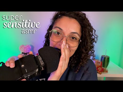 ASMR on my most *senstive* mic 😴✨ (mouth sounds)