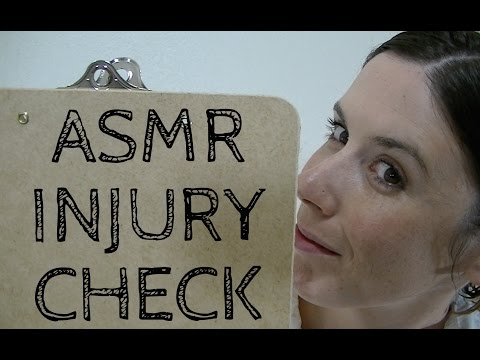 ASMR Injury Check: A Binaural Medical Role Play & Progressive Relaxation for Sleep