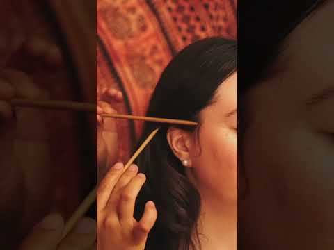 Scalp check around ear ASMR #asmr #asmrvideo #asmrmassage #asmrrealperson #asmrsleep