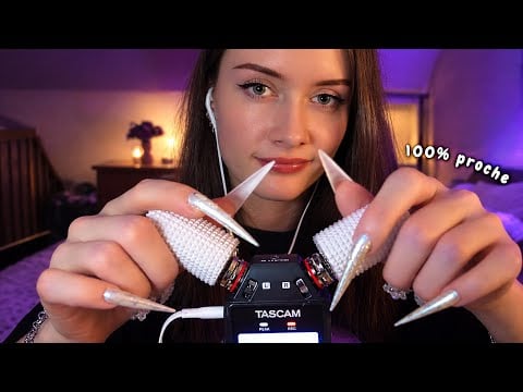 ASMR ultime pour dormir 🎧  close-up ultra tingly au TASCAM (si tu ne tendors pas avec ca...)🌙