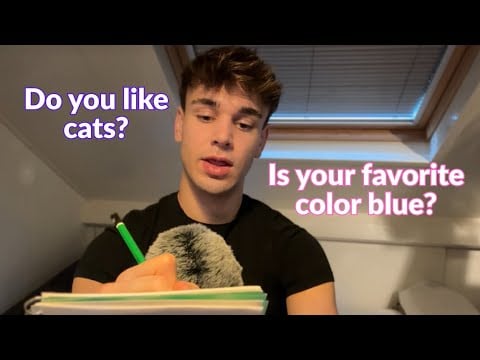 ASMR Asking You YES or NO Questions (Soft Mic Brushing & Personal Attention)