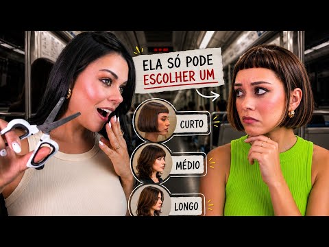 ASMR: Corte De Cabelo Por R$3 Reais No Metrô (Completo) 