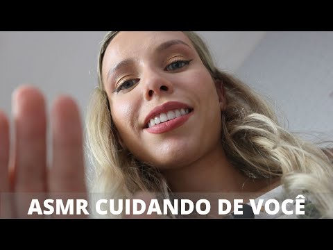 ASMR CUIDANDO DE VOCÊ ANSIEDADE -  Bruna ASMR