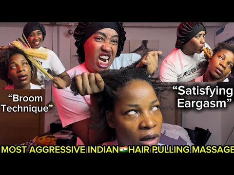 ASMR $1 INDIAN 🇮🇳 POPULAR STREET OILING HEAD MASSAGE FOR ULTIMATE HEALING & RELIEF 😮‍💨 