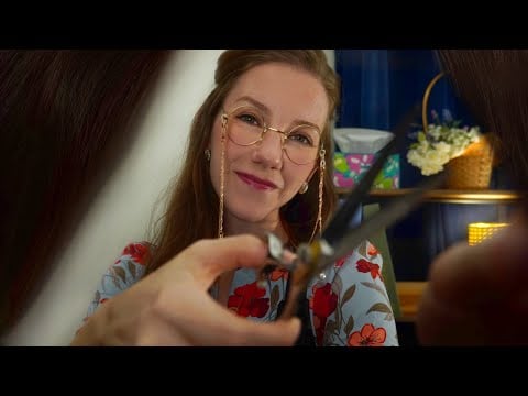 Mom Gives You a Back to School Haircut 💇🏻‍♀️ ASMR Roleplay for Sleep