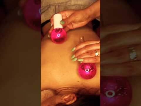 Massage et soins du dos Asmr. #dormir #chuchotement #backmassager