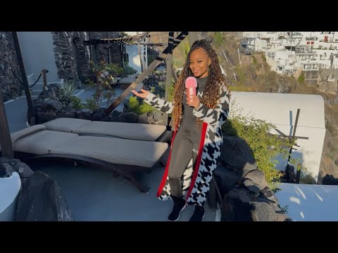 ASMR | ✈️ My Birthday Trip To Santorini Greece 🇬🇷 | Public ASMR