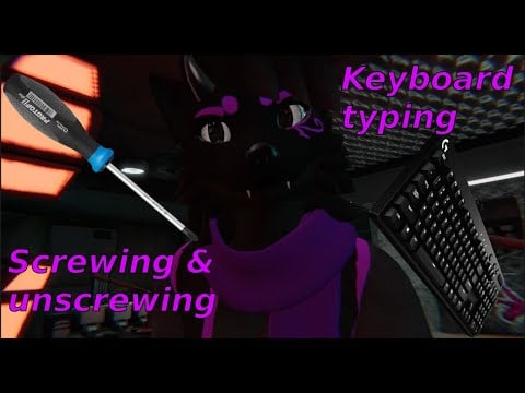 FURRY ASMR | Protogen repair  - part 2 (soft spoken)