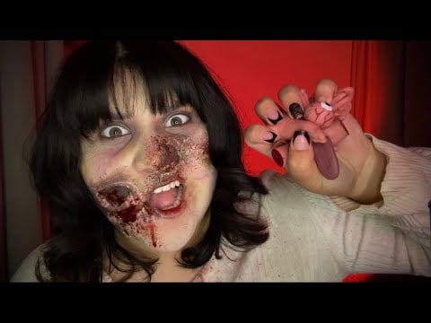ASMR Zombie Eats Your Face! (Mouth sounds)