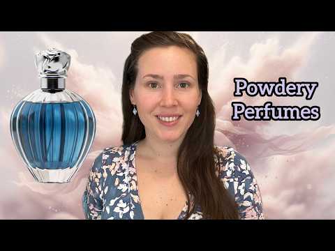 (ASMR) Approachable Powdery Perfumes / Fragrances! (Glass Tapping & Whispering)