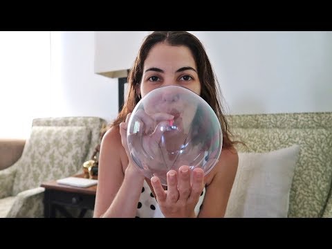 ASMR MICROFONE NOVO: SONS DE BLOONIES, MUITO RELAXANTE!