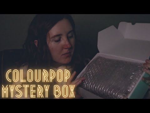 2023 Black Friday Colourpop Mystery Box ❓❔ ASMR Unboxing (soft-spoken & whispering)