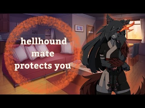 {Asmr} Hellhound stands up for you (part 2)