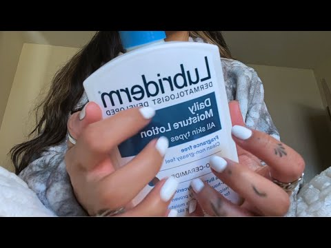 ASMR Fast Tapping On Lotion Bottles