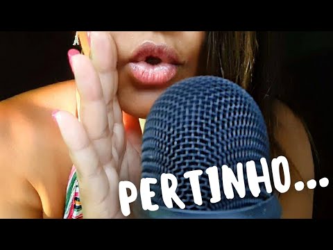 ASMR SONS DE BOCA de PERTINHO no Blue Yeti - Mouth Sounds Binaural