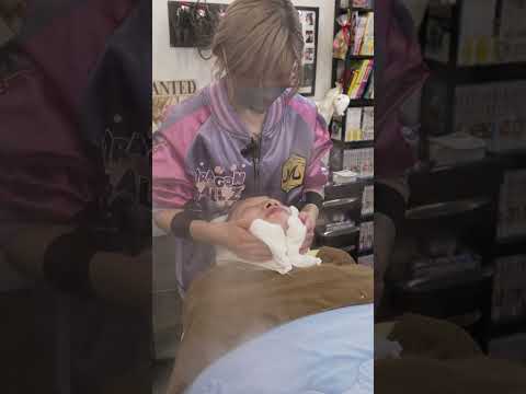 💈(ASMR) Real-Life Anime Haircut by Skilled Female Barber in Japan