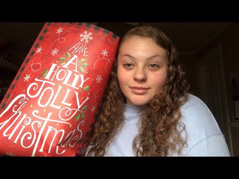 ASMR What I Got For Christmas ☃︎ (Tapping, Whispering, Crinkles)