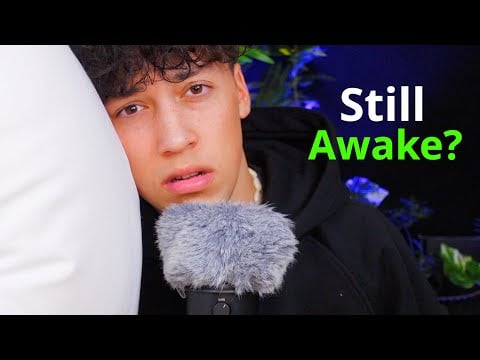 ASMR If you're still AWAKE in bed but WANT to fall asleep NOW