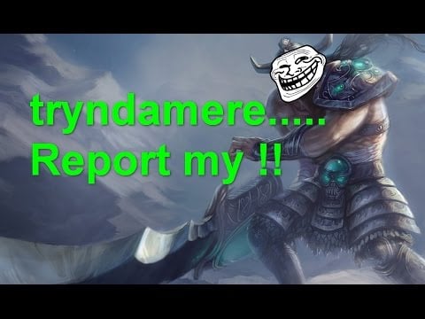 ASMR fr : league of legend UN tryndamere master 3 !!