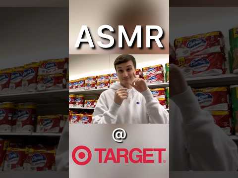 ASMR at TARGET (asmr in public) 🎯💤 #shorts #asmr #satisfying