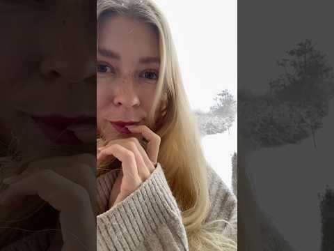 Hello, Winter! ❄️❄️❄️ #asmr #nature #snow #winter #snowing