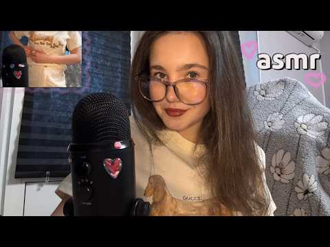 ASMR 💕 You Will Fall Asleep in 15 minutes 😴 Fabric Scratching, Mic & Mouth Sounds, Hair Brushing