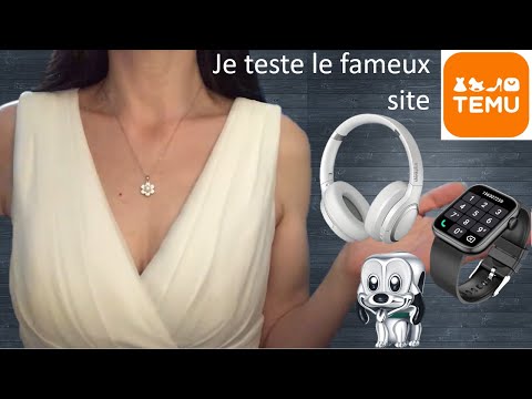 ASMR * Découvrons ensemble des articles du site TEMU * unboxing